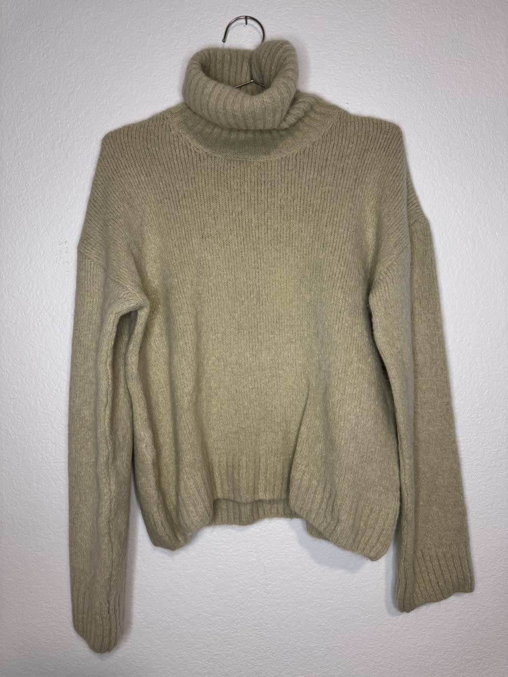 Neutral Anine Bing turtleneck from Jessica's Vinted closet