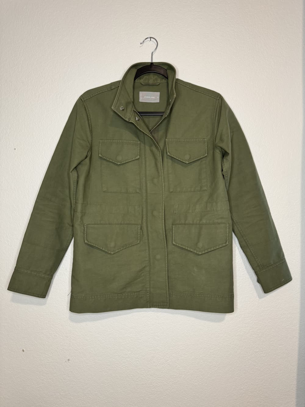 Everlane olive field jacket